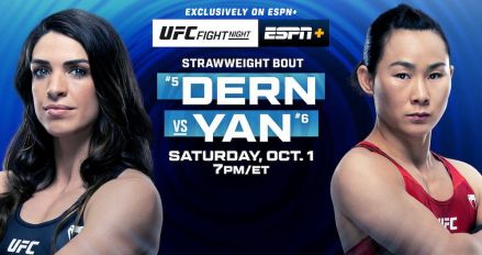 Typy na UFC Fight Night: Dern vs. Yan - (niedziela, 2 października 2022) - Polscy bukmacherzy internetowi